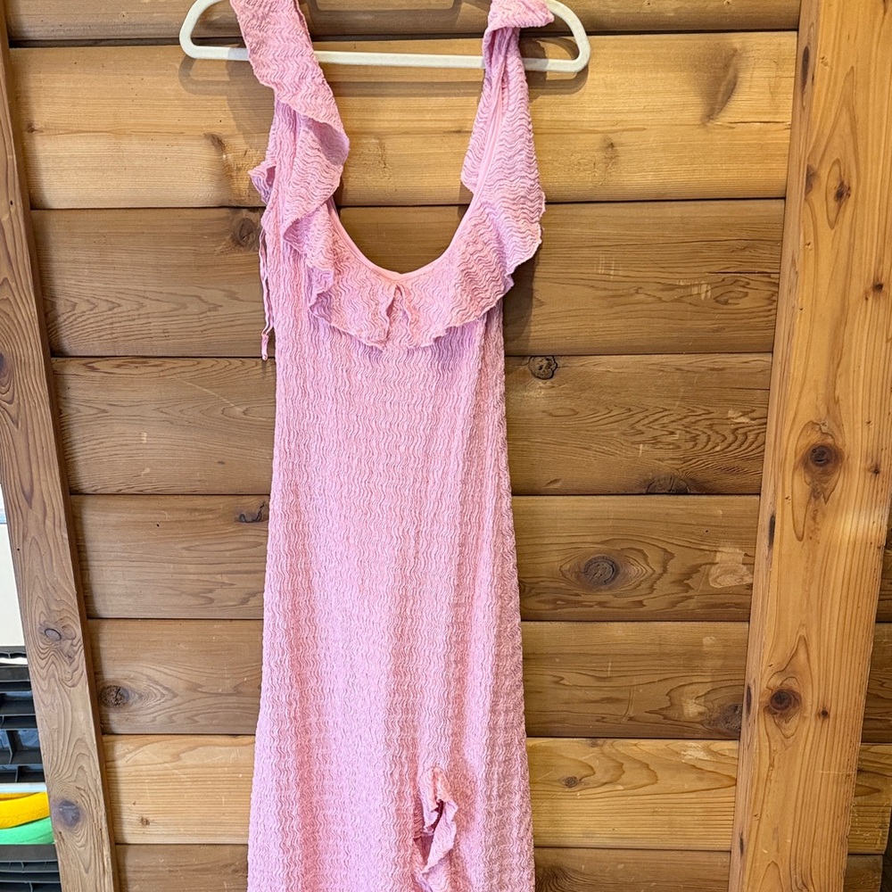 Free People Pink Maxi Dress